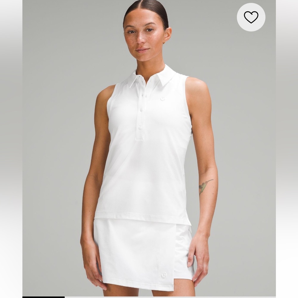 Lululemon Quick-Dry Sleeveless
Polo Shirt